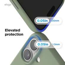 Elago High Quality Magnetic Liquid Silicone Case For IPhone 17, Compatible With MagSafe, Liquid Silicone Material, Protective Cover, Shockproof, Slim Phone, Fashion, Velvet - For Men, For Women, Luxury, Fashion, Minimalist - 卡其綠 - 查看 9