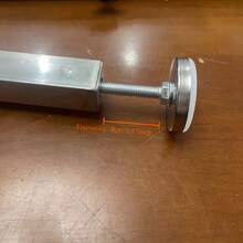 Edelstahl verstellbare klappbare Beine, Tischstützen, platzsparend, höhenverstellbare teleskopische Tisch-/Barfüße, geeignet für Wohnmobile und Reisen, ohne Montage erforderlich