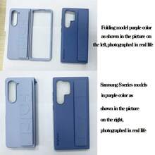 Hadaasi 1 件紫色适用于三星 Galaxy Z Fold 6/Z Fold 5 手机壳带肩带，防刮防震 PC [防滑哑光触感] 超薄保护性 Z Fold 3 手机壳带弹性手指腕带，防震硬质 PC 保护套男女适用适用于三星 Galaxy Z Fold 4/S24Ultra/S24Plus/S24/S23Ultra/S23Plus/S23/S22Ultra/S22Plus/S22 和 Apple 15pro/15promax/15plus/15/14pro/14promax/14plus/14/13pro/13promax/13 防水防摔 - 紫色 - 查看 11