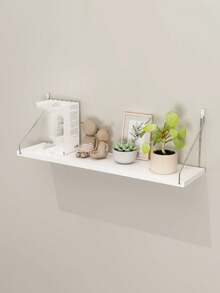 1 pieza Estantería flotante para pared para dormitorio|cocina|baño, estantería de madera rústica flotante montada en la pared con soportes invisibles para libros|almacenamiento|decoración