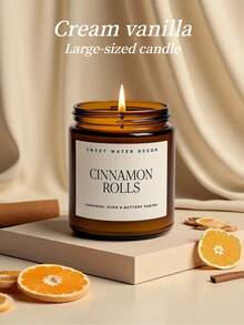 Herbstlich duftende Sojawachskerzen im Glas | Entspannende Aromatherapie-Geschenke für Frauen, Geburtstags- und Hochzeitsgeschenke, gemütliche Herbst-Schlafzimmer-Deko-Kerze.