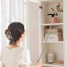 不锈钢抓取工具 - 83/100cm 可伸缩垃圾夹，配有舒适握柄，适合孕妇、户外垃圾收集、卫生用途 重型不锈钢握柄工具 - 超长（83/100cm）配备符合人体工程学的手柄，适合孕妇、清洁工、园艺 - 适合家庭、医院、户外清洁 - 耐用轻巧的设计 - 彩色 - 查看 3