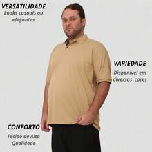 PIQUT 30.1 PREMIUM MEN'S POLO SHIRT PLUS SIZE G1 G2 G3 ROBLES EXTRA LARGE SIZES LUXURY ELEGANT