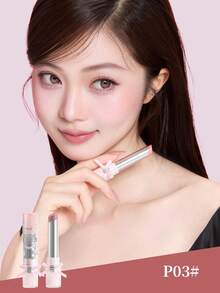 FLORTTE Glass Sea Series Solid Lip Gloss - P03# Pearlescent Sheen - View 13