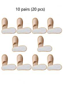 20pcs/10pcs/2pcs(2pcs/Pair) Disposable Slippers For Hotels, Non Slip Slippers For Bathrooms, And Thick Disposable Slippers For Household Guests