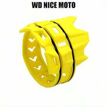 WD NICE MOTO Cinta anticalor para motocicleta WD NICE MOTO, accesorios de modificación, anillo de silicona anticalor, cinta de aislamiento térmico, anillo protector antideslizante