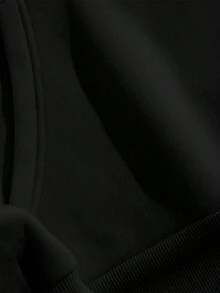 Hoodie Black VIRGO AF Astrology Graphic For Casual Wear - 黑色 - 查看 7