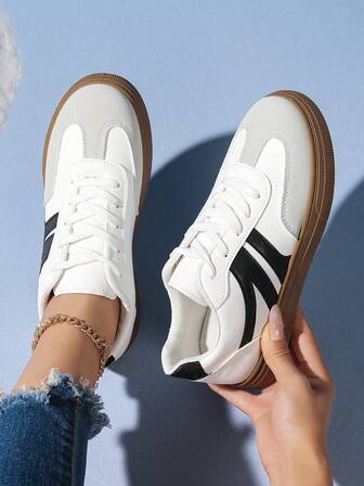 Women's New Spring/Autumn Casual Sneakers, Outdoor Sports Running Shoes, Versatile Flat Slip-On Trainers