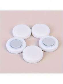 10 piezas Soporte magnético para control remoto, Gancho magnético para control remoto sin adhesivo, Organizador de montaje en pared para superficies planas - Compatible con TV, AC y otros controles, Para almacenamiento de suministros de oficina en el hogar y la escuela