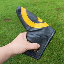 Fashion Design PU Leather Embroidered Golf Club Blade Putter Head Cover - Multicolor - View 6