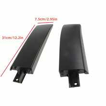 1 Pair Front Roof Rail Rack Cover Cap, Replacement End Caps Compatible With Suzuki Grand Vitara 2006-2015, 78225-65J10-5PK, OEM Style Exterior Accessories - Black - View 11