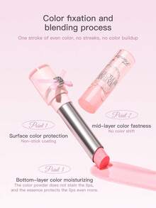 FLORTTE Glass Sea Series Solid Lip Gloss - P03# Pearlescent Sheen - View 3