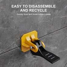 100PCS Tile Leveling System Kits Reusable Tile Spacer Wall Floor Clips Tool Set - 100PCS - View 11