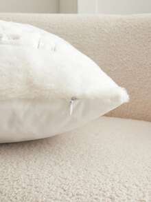 غطاء وسادة مطرز بشكل شجرة عيد الميلاد الفاخرة/الحرف 1 قطعة، مناسب للديكور الداخلي، غطاء وسادة زخرفية لعيد الميلاد، لا يشمل إدراج الوسادة