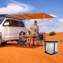 Support pliable portable pour sac poubelle, poubelle extérieure extensible, convient pour l'intérieur et l'extérieur, le camping-car, le pique-nique, la cuisine, les accessoires de camping à la maison