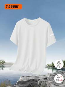 Camiseta de entrenamiento para mujer de secado rápido, de manga corta, transpirable y ligera para ejercicio al aire libre