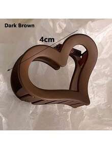 4/1pc Elegant Solid Color Matte Flower Hair Claw Clips, Milk Tea Sweet Freesia Flower Hair Claw,Fashionable Non-Slip Hair Grippers, Hair Claw For The Back Of The Head. Suitable For Women And Daily Wear,Comfortable And Lightweight Elegant Hair Accessories Elegant Hair Clips Winter Hair Clutch