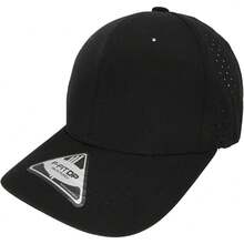 Genérico Gorra Negra F-Fit Punch 2 Piezas, 58 Circunferencia, Poliéster 95%, Elástico 5% - 1 - Ver 3