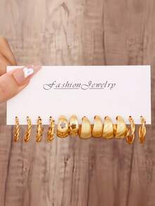 12/48/60 Pcs Faux Pearl Stud & Hoop Earrings Set For Women – Elegant & Minimalist Jewelry For Daily Office Wear, Work Outfits, And Gifts For Mom Or Wife– Statement Winter Christmas Accessories, Vintage Decorations, Stack Jewelry