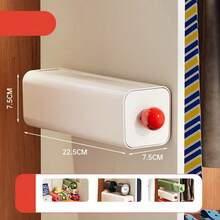 1 件无需钻孔。带有背胶的多功能塑料抽屉盒，隐形悬挂内衣、袜子、腰带、衣柜收纳盒，可拆卸桌面收纳盒夏季收纳盒礼物 - 彩色 - 查看 13