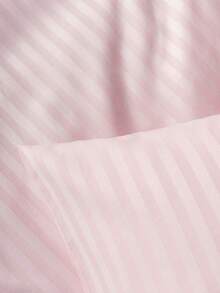 ️ 100% Cotton Satin Buttoned Duvet Cover Set – Single (160x200 Cm + 1 Pillowcase) & Double (200x220 Cm + 2 Pillowcases) | Luxuriously Soft, Breathable, And Durable | Made In Turkey - Baby Pink - View 5