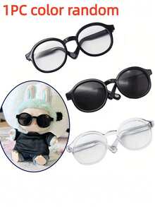 一套17厘米娃娃衣服，兼容娃娃，动物造型娃娃衣服，鲨鱼套装及配件，适合6.7英寸娃娃，带拉链的连帽连体衣，蓬松的娃娃装扮服（不含娃娃），情人节礼物的完美之选 - 彩色 - 查看 11