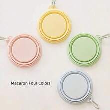 Foldable Silicone Pet Bowl, Portable Travel Drinking Bowl For Dogs, Outdoor Water Food Feeder