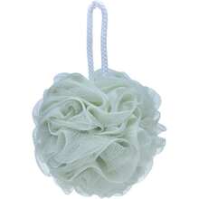 Mesh Bath Sponge Exfoliating Bath Ball Cleansing Accessory Scrub And Foam Bath Ball, Green, 1pc