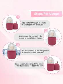 3-częściowy lodowy wałek do masażu twarzy + stalowa deska gua sha + flanelowy woreczek - Zestaw lodowych wałków do pielęgnacji skóry twarzy, narzędzia do masażu twarzy, silikonowy lodowy wałek do masażu twarzy, lodowy wałek, stalowa deska gua sha, do łagodzenia opuchlizny twarzy i oczu