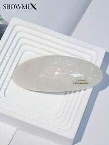 Koreanischer Klassischer Stil, handgefertigter Kristall-Strass Haarclip aus Azetatmaterial, vielseitiges modisches Haarteil für jede Jahreszeit, exquisites Geschenk