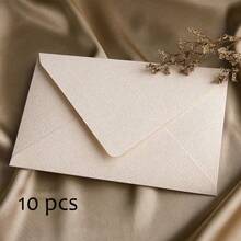 5/10/20/50pcs Vintage Style Linen Envelopes - Chinese Style Cards, Invitations, Postcards, Wax Seal Compatible, 250g Premium Quality Back To School