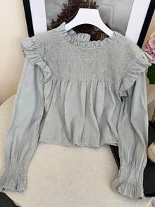 Women Tops - Light Grey - View 4