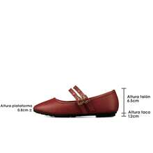WEIDE Women Flats - Red - View 6