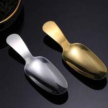 3 Pieces Teaspoon, Flour Scoop, Mini Spice Scoop, Measuring Spoon, Kitchen Scoop, Salt Scoop, Coffee Scoop For Salt, Spices, Coffee, Grains, Dosage - Bạc - Xem 4