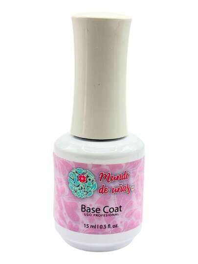 Gel Base Coat Mdu 15ml Para Uñas Uv Led Profesional Uñas
