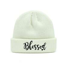 Women's Knitted Beanie Hat, Korean Style Winter Cold-Proof Newsboy Cap, Autumn/Winter