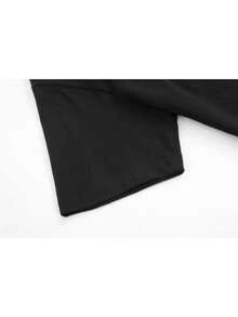 Let'S Glow It'S My Birthday Party T-Shirt - Bright 80s Glitter Design, Casual Short Sleeve Crew Neck, 100% Cotton, Perfect For Boys And Girls, Summer Birthday And Holiday Gift, Birthday Party T-Shirt, Perfect For Outdoor - Black - View 6