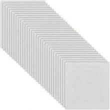 OLYCRAFT 30Pcs 2mm Black Embroidery Foam _6x9 Inch EVA Foam Sheets Embroidery Craft Foam Rectangle Foam Sheet Cosplay Foam For Hand Sewing Embroidery Machine Cosplay Costume DIY Projects