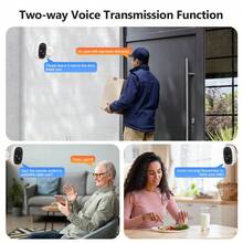 2K Solar Camera Outdoor Wireless, 2.4GWiFi Cameras For Home Security With Solar Panel, 5200mAh Battery, Spotlight Color Night Vision, AI Motion Detection, Siren Alarm, 2-Way Talk, IP66, Cloud/SD Storage EasyInstallation For Home/Garage/Commercial - With Solar Panel - View 4