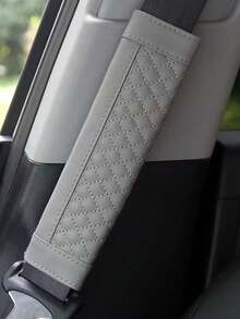 1 pieza Funda bordada personalizada para cinturón de del coche, almohadilla de conducción talla grande cómoda, protector universal para cinturón de del coche, decoración interior del coche, regalos personalizados para el coche para amigos y familiares, adecuado para Navidad, Halloween, Día de San Valentín