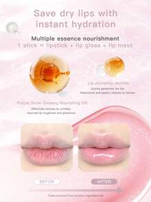 FLORTTE Glass Sea Series Solid Lip Gloss - P04# Moonstone Dream - View 8