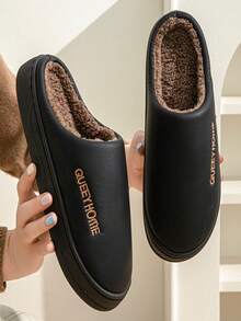 GlamourGrip Men Slippers - Black - View 3