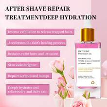 1pcs Aceite para el cuidado posterior al afeitado para mujeres, que deja la piel suave como la seda y refinada. Este aceite ligero para después del afeitado previene los pelos encarnados y la sequedad. - Rosa - Ver 6