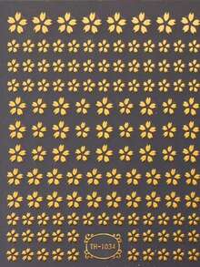 2pcs Laser Pink Sakura Flower Nail Sticker Holographic Cherry Blossom Decals Elegant Japanese Style Wedding Design Self-Adhesive Sliders Manicure Stick It On Your Nails, Apply A Layer Of Clear Nail Polish Or Top Coat On The Surface, And Your Nails Will Look More Beautiful And The Nail Stickers Will Last Longer.