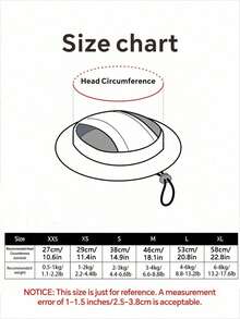 涤纶夏威夷风格遮阳可爱露耳帽，防脱落，可调节防晒，适合小型宠物狗全年外出佩戴