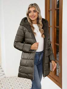 Abrigo clásico con bolsillos con cremallera para mujeres Risissida, ideal para viajes con estilo en otoño