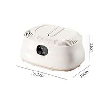 Esta secadora inteligente, práctica y de secado rápido es compacta y portátil, se pliega para un fácil almacenamiento e incluye control remoto y capota de secado, lo que la hace ideal para viajes de negocios y uso doméstico. - Blanco - Ver 9