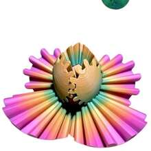 1 quả bóng bánh răng in 3D, đồ chơi giảm căng thẳng nổ, đồ chơi hình khối ma thuật hình hoa bánh răng xoay hình học không gian, đồ chơi khâu vá, đồ chơi du lịch, đồ chơi giảm căng thẳng trong lớp học, đồ chơi nhỏ, đồ chơi tắm, văn phòng phẩm Giáng sinh, bóng giảm căng thẳng, quà sinh nhật, quà Giáng sinh, quà Halloween, quà đêm Giáng sinh, quà tặng hoàn hảo, quà tặng, đồ chơi, trò chơi - Nhiều màu - Xem 5