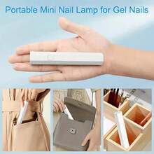 Handheld UV Light For Gel Nails, Portable Nail Lamp, Mini Nail Light, Cordless Rechargeable USB Nail Dryer For Fast Curing, - 美甲燈筆 - 查看 5
