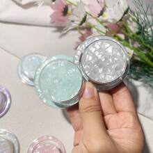 Colorful Shell Pattern MagSafe Magnetic Air Cushion Phone Holder, Shell Texture Magnetic Air Cushion Phone Stand, Desk Phone Holder For Watching Videos, Foldable Glass Phone Stand Compatible With IPhone, Android Phone, Gift For Birthday, Family, Friends Push-Pull Phone Grip Phone Accessories - Multicolor - View 6